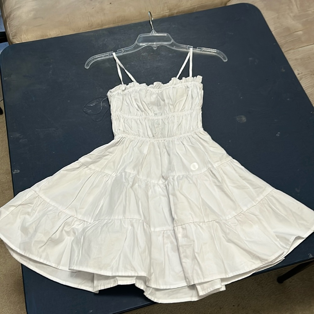 NWT LA Hearts Ruched Tier Mini Dress Women XS